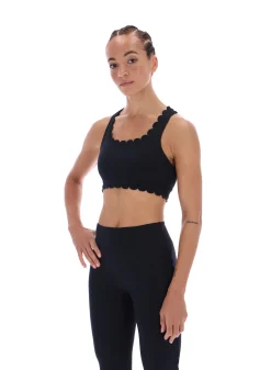 Licensee Batra Group Sportbekleidung<Yoga-BH mit Wellenkante und Racerback-Ausschnitt
